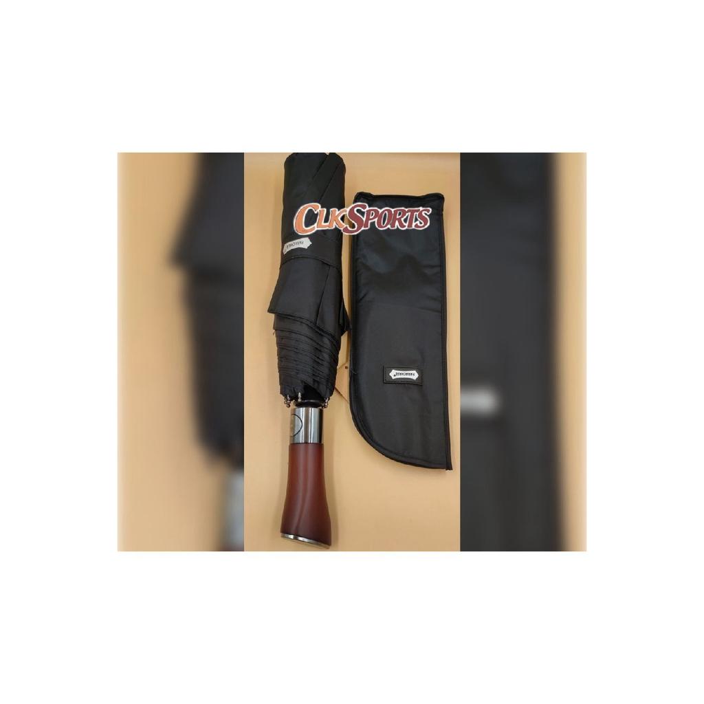 Полностью автоматический зонт премиум-класса с деревянной ручкой - Специальный чехол