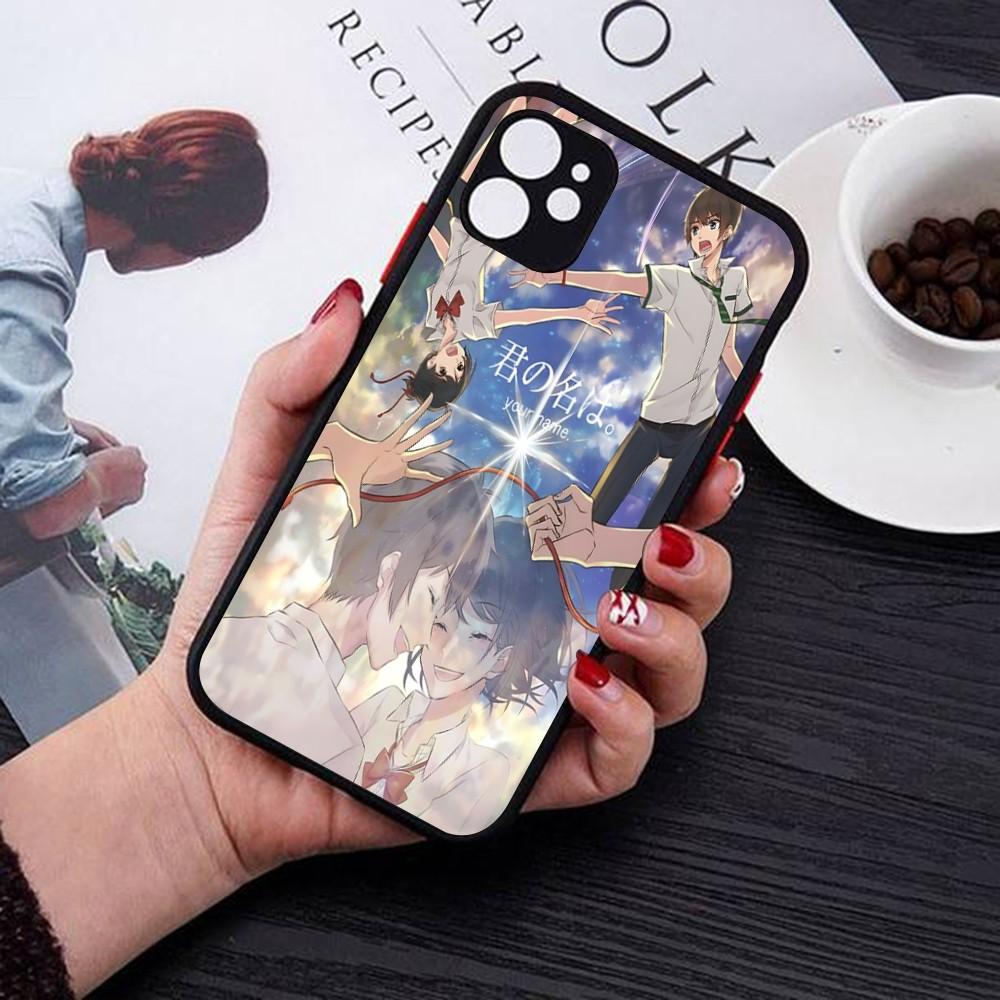 Your Name Phone Case For IPhone 14 11 12 13 Mini Pro Max 8 7 Plus X XR XS MAX Translucent Matte Cover