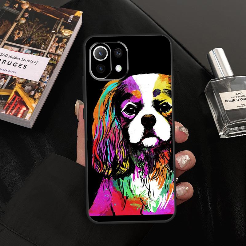 Cavalier King Charles Spaniel Dog Case For Xiaomi 15 14 13 Ultra 11T 12T 13T 14T Pro POCO X7 Pro X3 X5 X6 F5 F6 M6 Pro Cover