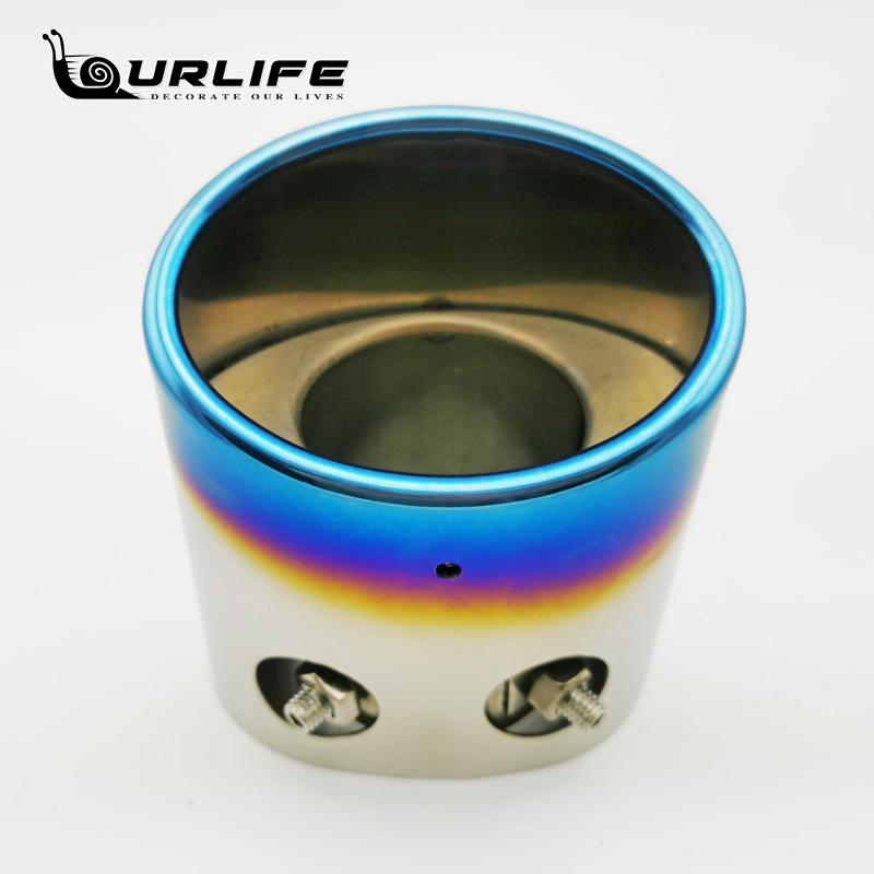 Хвостовой глушитель из нержавеющей стали 304, шумоподавление для Renault Koleos 2009–2016 гг., Стайлинг автомобиля