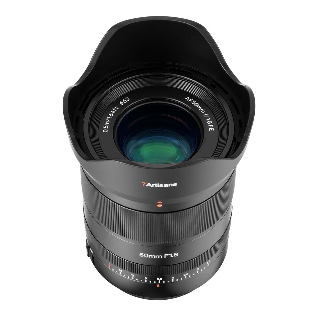 7artisans 50mm AF Prime Lens Warranty F1.8 E-mount (2-year Included)