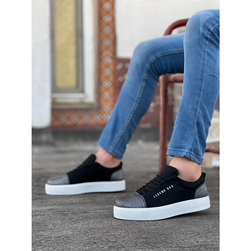 B104 Повседневная обувь для мужчин Спортивная модная мужская обувь на шнуровке Легкая и удобная подошва Сезонная обувь для мужчин