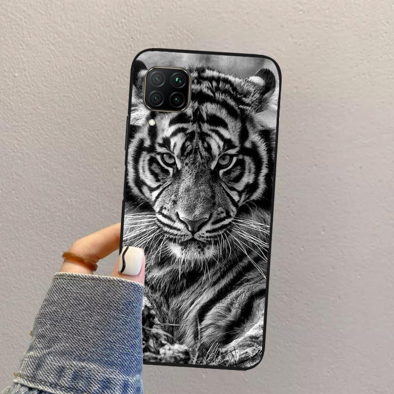 Animal Lion Tiger For Huawei Nova Y70 Y90 Y60 Y73 Y72 Y61 Y91 12s 12i 11i 8i 9 10 SE P40 Lite P60 P30 Pro Case