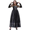 New, Queen Skull, Demon Dress, Vampire Dress, Masquerade, Halloween Costume