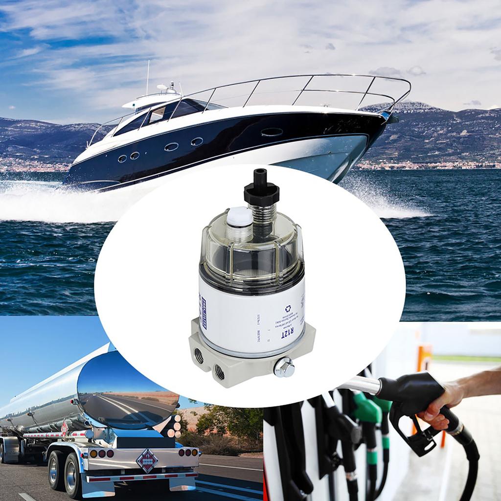R12T Лодочный морской вращающийся топливный фильтр водоотделитель подходит для скоростного катера