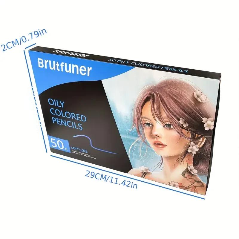 26/50/72 цвета кожи, масляный карандаш, профессиональный набор цветных карандашей для рисования, рисования для детей, студентов, школьных художественных принадлежностей
