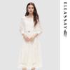 Французское элегантное кружевное платье EWD353Y09300