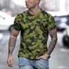 2026 Summer Camouflage T Shirt Men Women 3D Printed Streetwear Oversized Short Sleeve O Neck Fashion Tee Tops Unisex Clothing