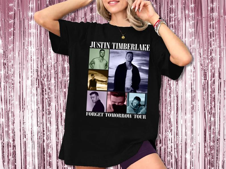 Футболка Justin Timberlake Era Tour Тур 2024 Футболка L0406_33 Унисекс Футболка