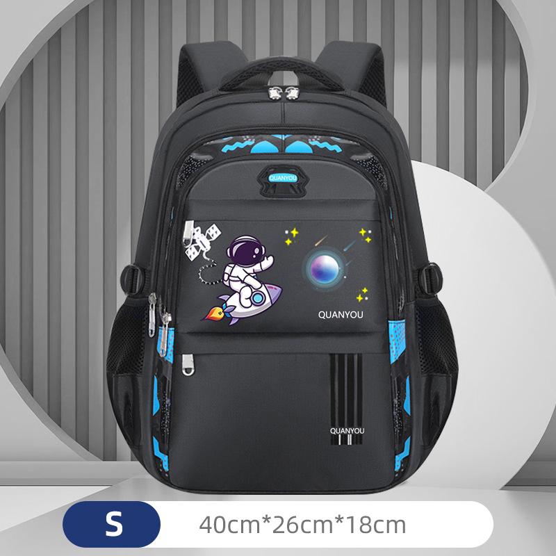 Students Backpacks S L Size Space Astronaut Print Bag Backpack Teenager Boys School Bags Grade 1~6