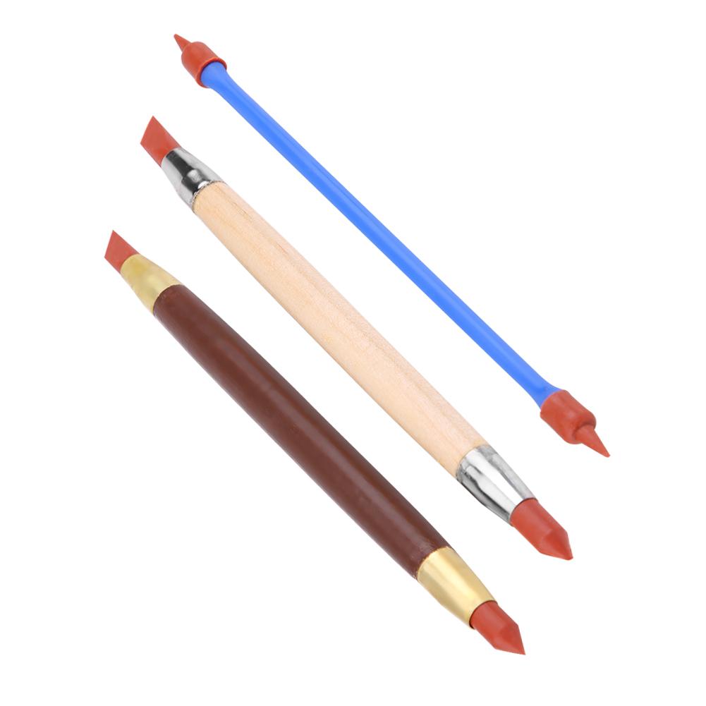 Silicone Clay Pen, Exquisite Tools, and Shape, Sculpt Clay Pottery, Different Shapes, Service Time, Includes 3pcs Basic Tools, Art Projects,