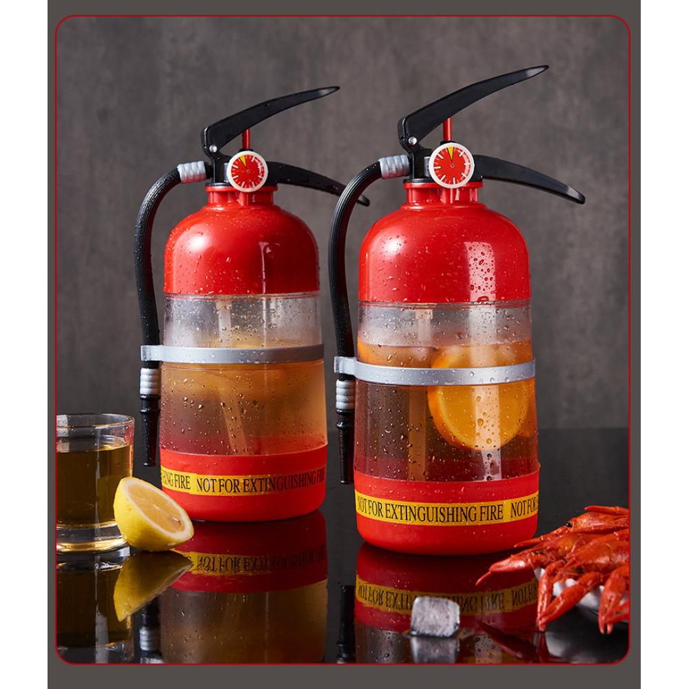 Beer Barrel Fire Extinguisher Wine Cannon Draft Beer Machine Beverage Barrel Dispenser Family Creative Water Dispenser