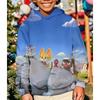 The Creature Cases High Quality 3D Printed Kids Hoody Kawaii Cartoon Print Hoodie Moletom for Autumn/Winter Childrens Clothing 3D animated printing