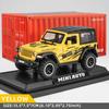 New Jeep Diecast Toy Car Model 1:32 Scale Metal Alloy Vehicle Suitable for Kids Boys Girls Adults Doors Openable with Lights Cool Collectible Gift