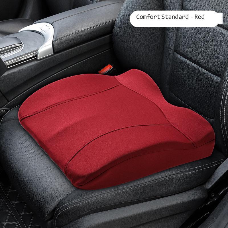 Подушка с регулировкой высоты автомобильного сиденья, увеличенный толстый чехол для водителя, для невысоких людей, защитный коврик из пены с эффектом памяти