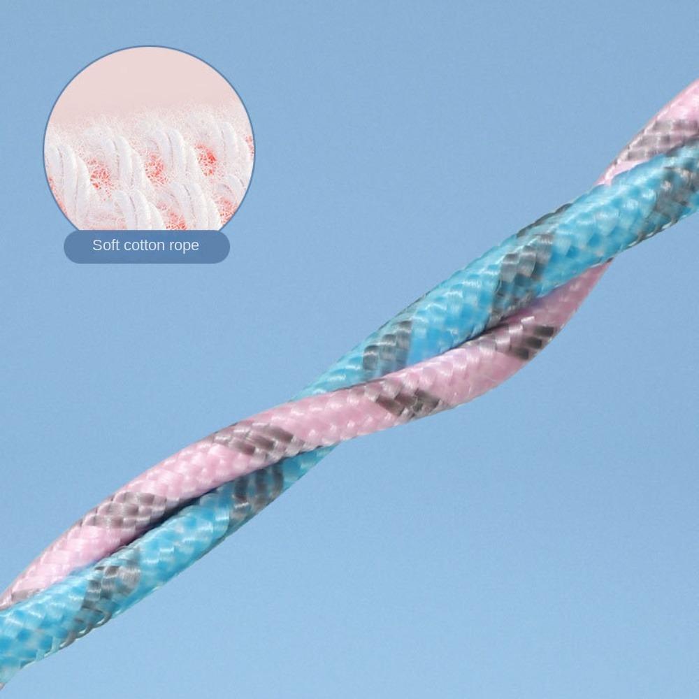 Тренировочная скакалка Хлопковая скакалка Регулируемая скакалка Портативные скакалки для прыжков на открытом воздухе