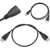 0.5/1/2M Gold Plated Connection HDMI-compatible Cable V1.4 High Clarity 1080P for LCD DVD HDTV Samsung PS3