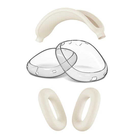 Чехол для наушников AirPods Max Полностью защитный чехол Мягкий силиконовый чехол Защита от царапин и пота Точные вырезы Защита амбушюр и оголовья