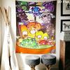 BFDI Wall Tapestry Aesthetic Wall Hanging Printed Fabric Blanket Decorative Tapestries for Bedroom Living Room Home Decor