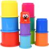 Oz Toy Mole Cup Stacking 11403 11-piece Set, Mixed Colors, 1 Piece, Korean Baby Products