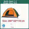 1-4 Person Pop Up Tent Oxford Cloth Fishing Shelter Tent  Hiking Travelling Accessories