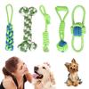 Pet Dog Toys for Large Small Dogs Toy Interactive Cotton Rope Mini Dog Toys Ball for Dogs Accessories Toothbrush Chew Puppy Toy