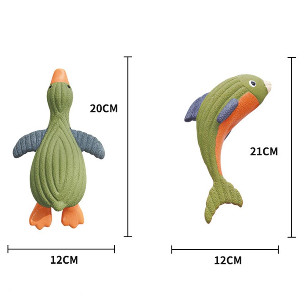 Manufacturer Penguin Dolphin Squeaky Chew Dog Latex Toy