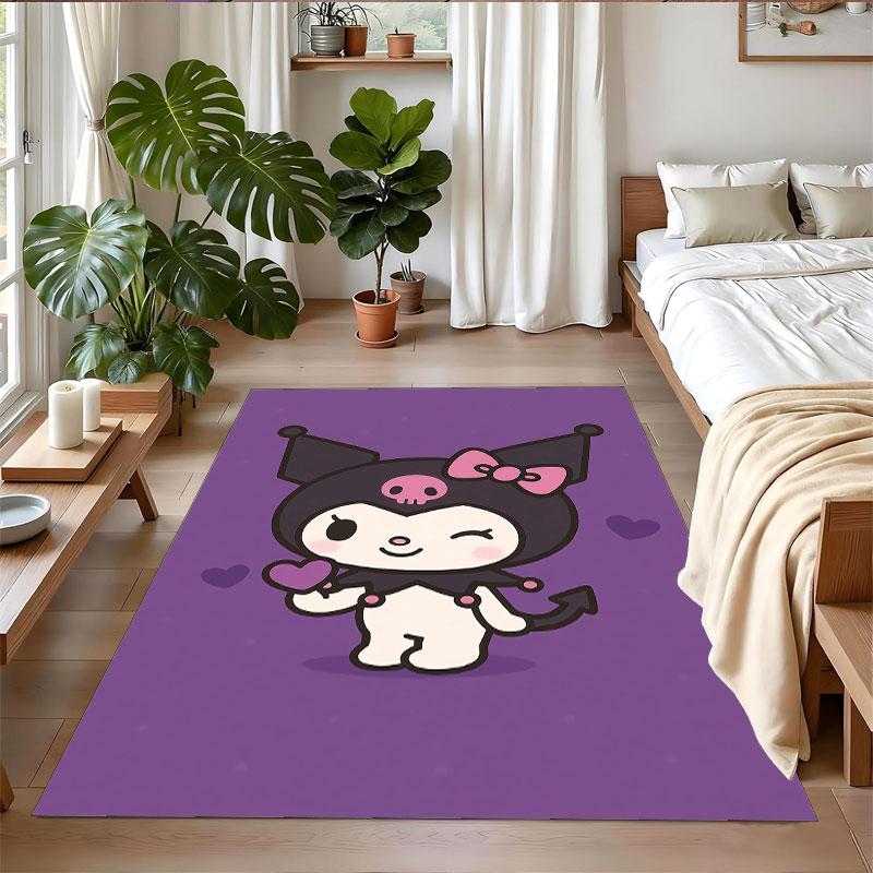 Crystal Velvet Rug Soft Non Slip Indoor Floor Mat Home DecorKuromi