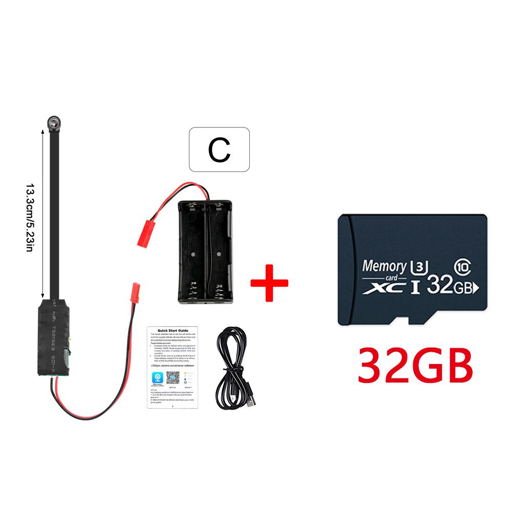 DIY WIFI IP Mini Camera Module Sports DV 1080P P2P Camera Recorder Home Safety Mini Camera Remote View