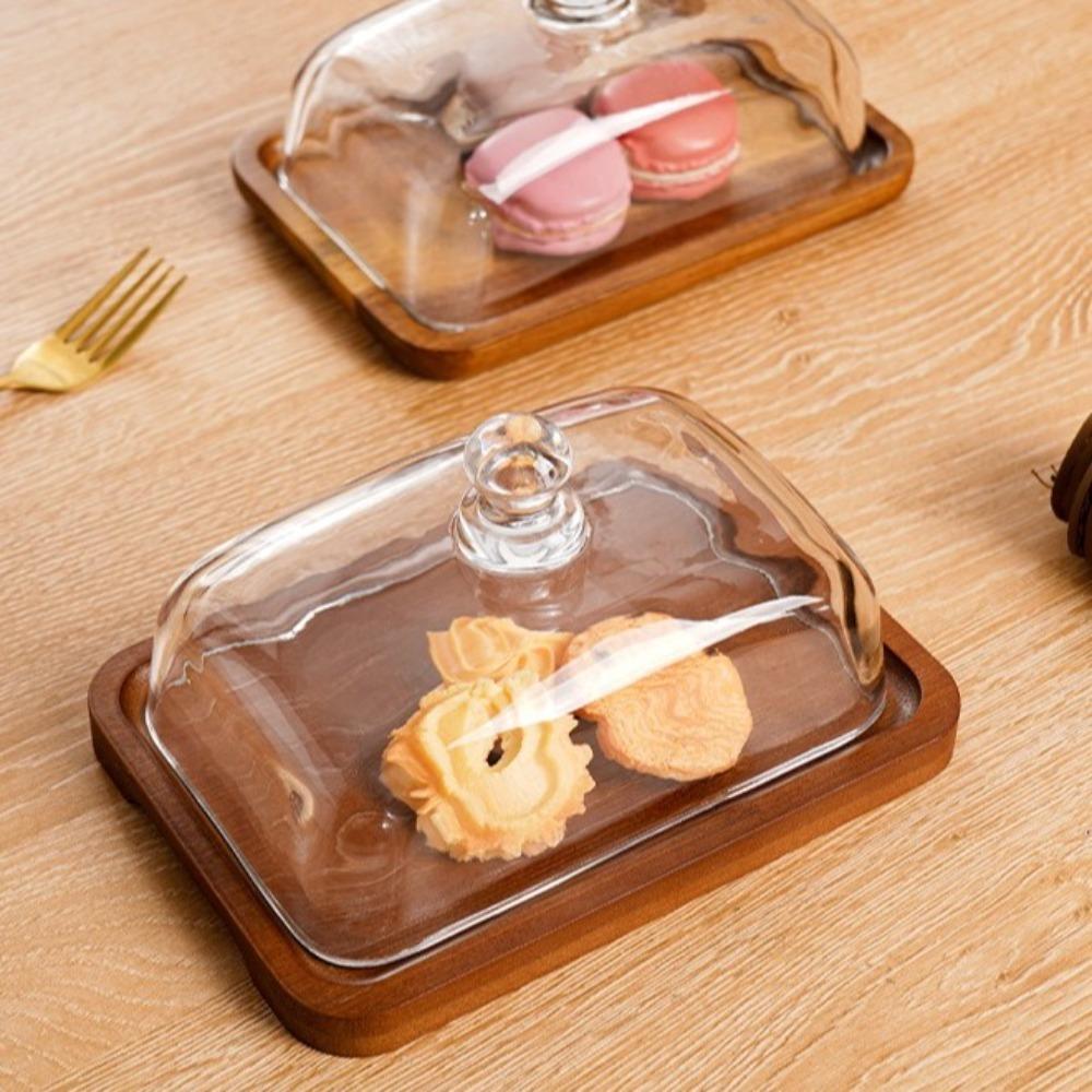 Light Luxury Pastry Stand Rectangular Butter Plates Serving Tray Dessert Plate  Hotels