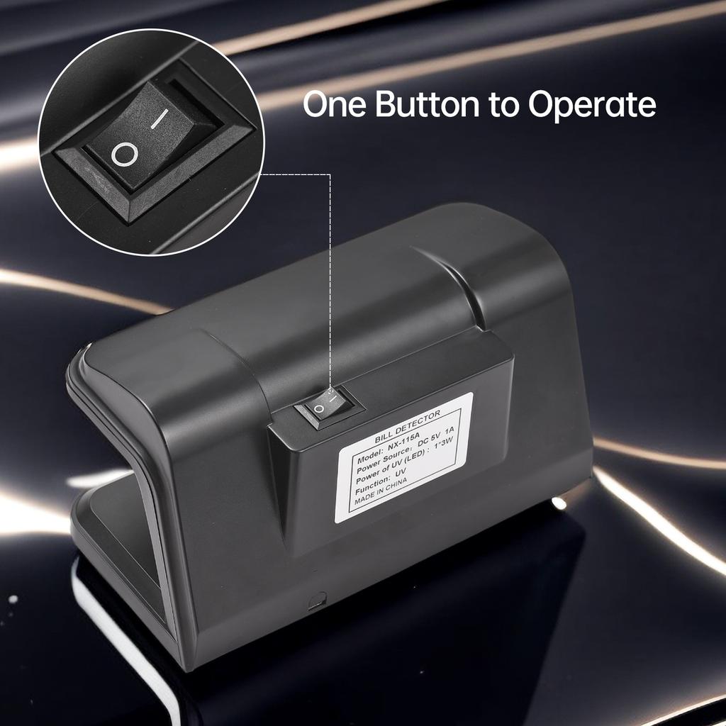 Counterfeit Bill Detector Suits All Currencies EURO US Dollar POUND Cash Currency Banknotes Notes