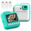Детская камера, мгновенный термопринтер, 2,4-дюймовый экран, фотопринтер, 48-мегапиксельная задняя камера с подсветкой RGB