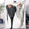 Despicable Me Gru Minions Family Photo Print Flannel Blanket Soft Multifunctional Decortive Universal Throw Blankets Fan Gift