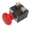 Emergency Push Button Switch DC80V Reliable Emergency Stop Switch Replacement for Albright Electric Stacker Forklift