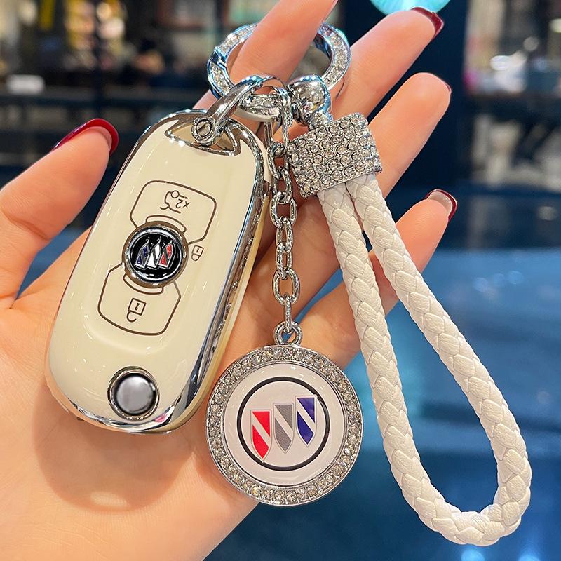 Buick Regal Key Case for Excelle, Encore, Envision, LaCrosse, GL8, Weilang, and Yinglang.