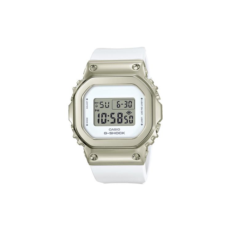 Casio Женские полностью металлические часы серии White GM-S5600G-7PRD GM-S5600G-7PRD