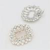 Bride Shoes Rhinestones Crystal Shiny Decorative Clips Shoe Clips Shoes Decorations Charm Buckle