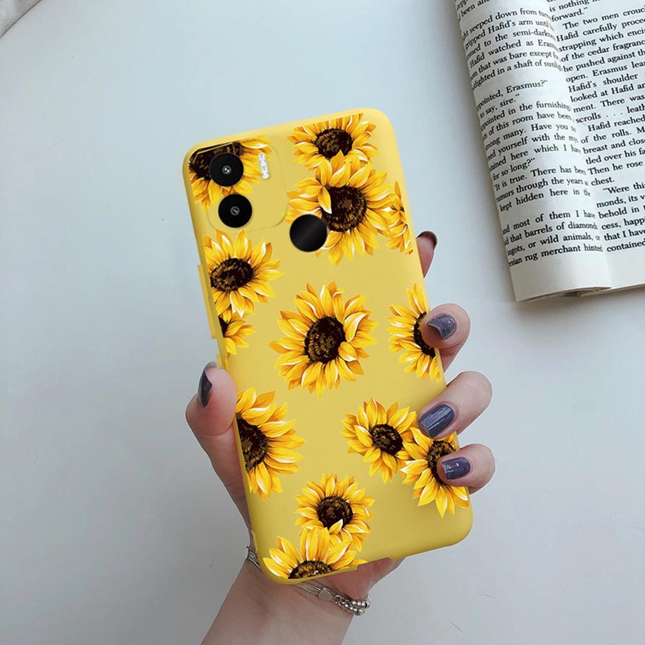 For Xiaomi Redmi A1 Plus Phone Case Cover Cartoon Silicone Shockproof Shell Coque TPU Soft Cases for Redmi A1+ 2022 Funda Bumper