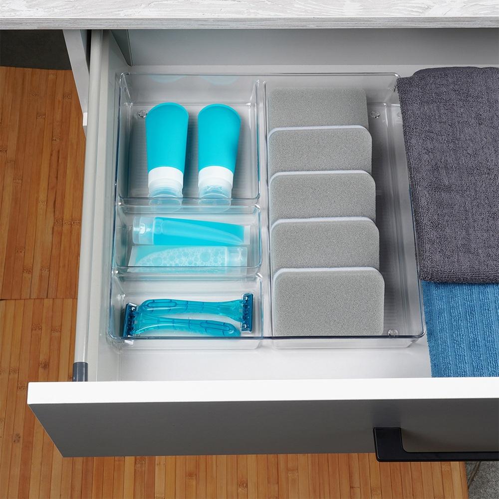 Drawer Organizer With Compartments 31X31X5.5 Cm 3 Pcs.