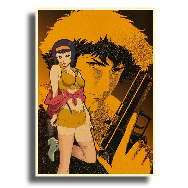 Cowboy Bebop Wall Decor Poster Wall Art Picture Wall Decor Canvas Painting Living Room Home Decoration Print Room Decor