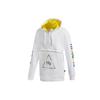 Adidas Мужская толстовка с капюшоном Originals Trefoil x Pharrell Williams, белая толстовка с капюшоном на молнии FR9069