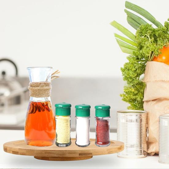 Лоток для хранения специй, бамбуковый проигрыватель, органайзер для хранения приправ, универсальный органайзер для домашней кухни