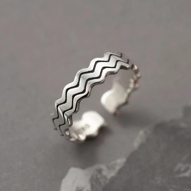 YIZIZAI, простое матовое кольцо с надписью «Загадай желание», для женщин и мужчин, креативное ретро-кольцо на палец с открытием, серебряного цвета, вечерние ювелирные изделия, подарки