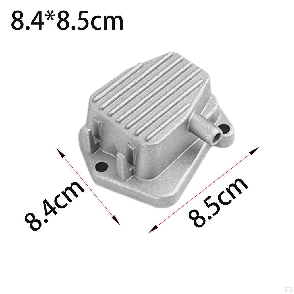 Крышка клапана газонокосилки, алюминиевая, простая в установке, сборка аксессуаров для кустореза для прополочной машины