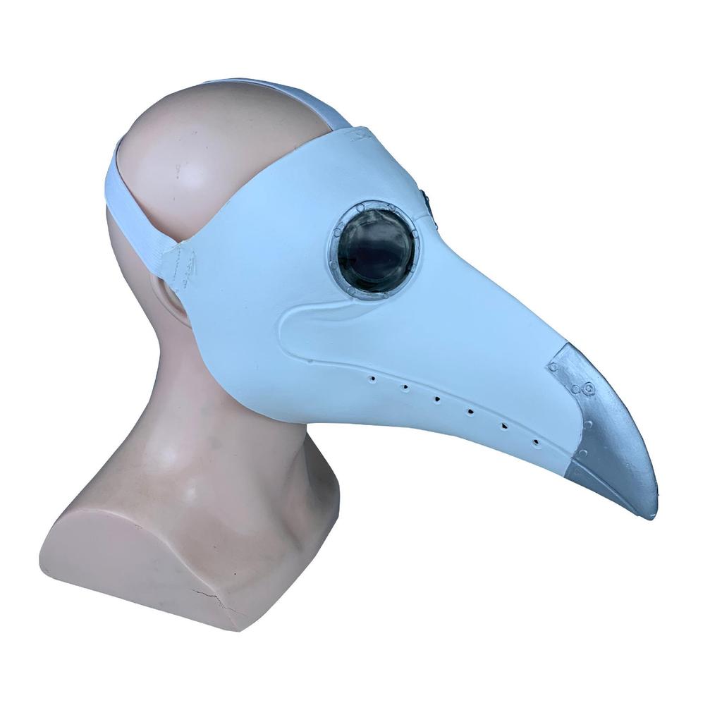 Хэллоуин Маска Чумного Доктора Стимпанк - Готический Аксессуар к Костюму Черной Смерти