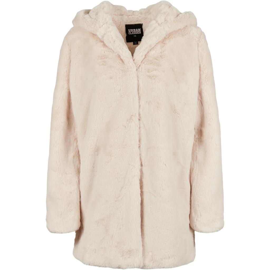 Urban Classics Womens/Ladies Teddy Fleece Hooded Coat