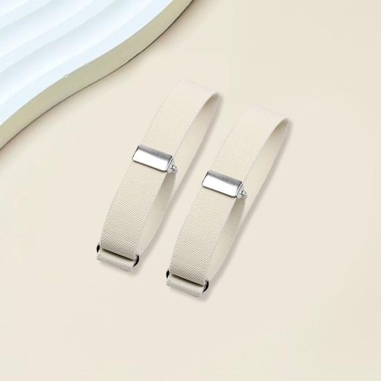 1 пара женских и мужских эластичных повязок на руку, однотонная рубашка с держателем на рукавах, регулируемые манжеты, ленты, аксессуары для одежды