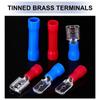 300Pcs Crimp Connectors Assortment Set Male and Female Wire Spade Connector for Electrical Wiring Car Sound Speaker