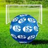 Shining Star Of Fc Schalke Soccer Ball Size 5 Soccer Ball, Machine-stitched, Durable, Suitable for Training and Matches Fan Gift