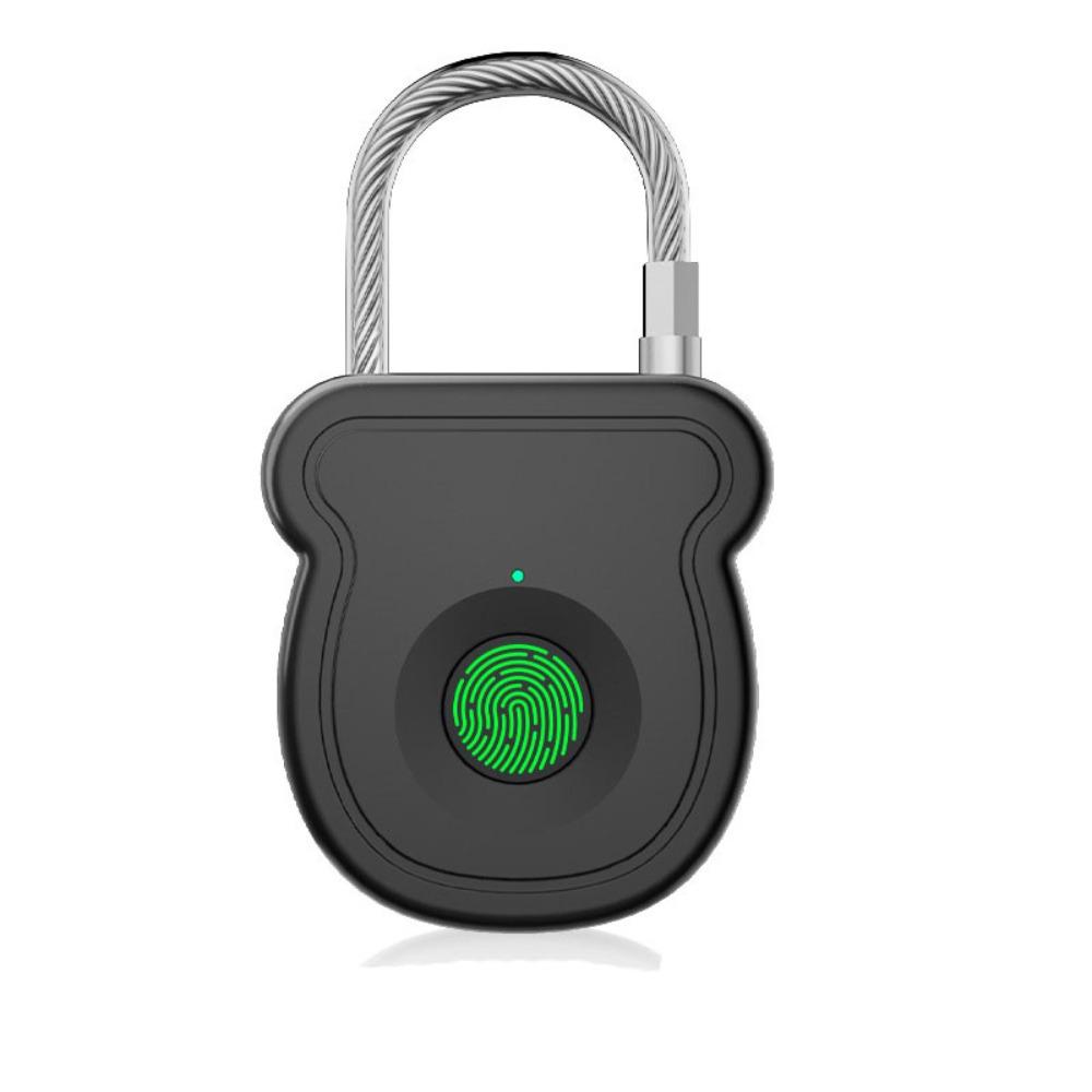 Keyless Fingerprint Lock ABS Door Lock New Smart Padlock